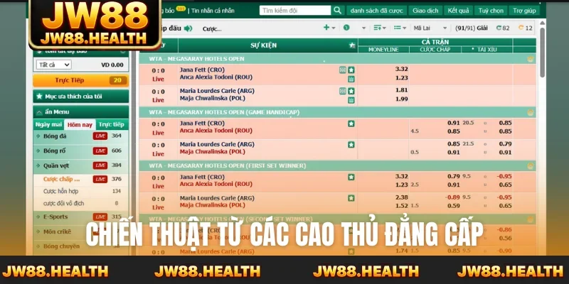 Chiến thuật từ các cao thủ đẳng cấp