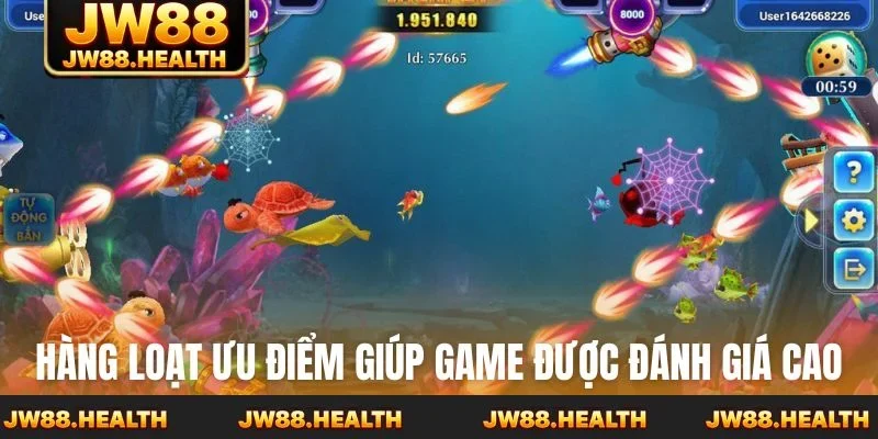 Hàng loạt ưu điểm nổi bật giúp game được đánh giá cao