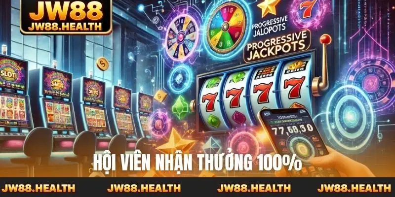 Hội viên nhận thưởng 100%