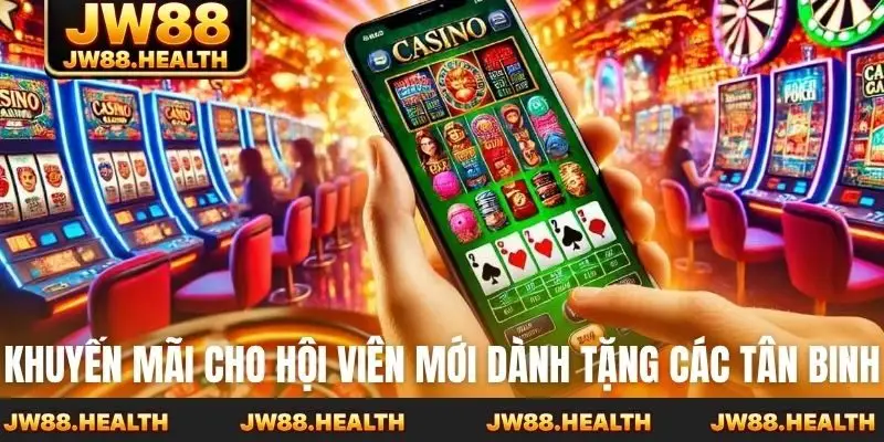 Khuyến mãi cho hội viên mới dành tặng các tân binh